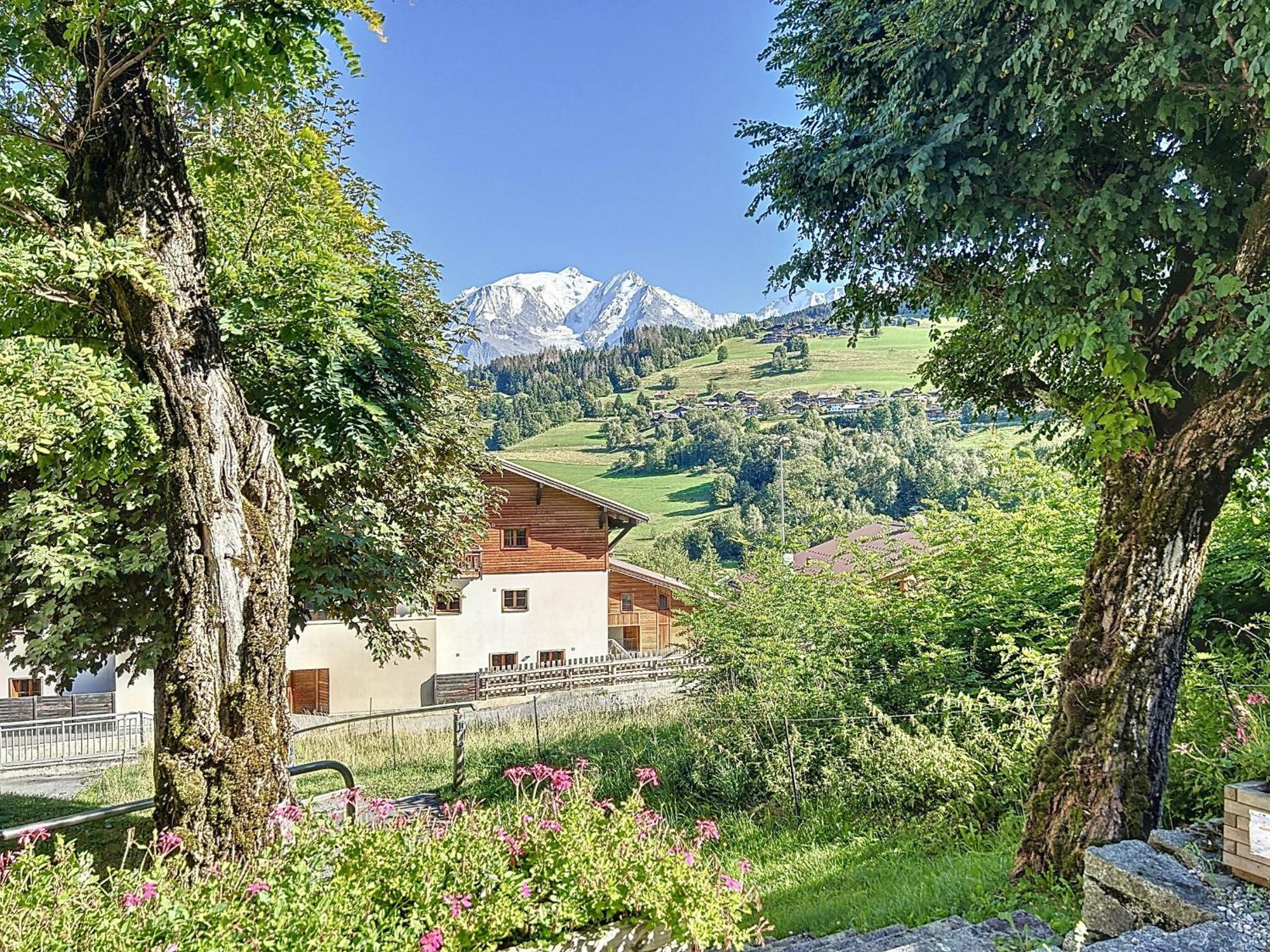 Bel Apt Au Centre De Combloux Avec Jardin, Balcon, Wifi Et Parking A 300M Des Commerces - Fr-1-560-52 Exterior foto